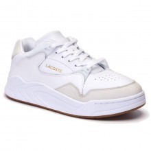 Lacoste Court Slam 319 2 SMA Durable Lightweight Leather Mens Trainers
