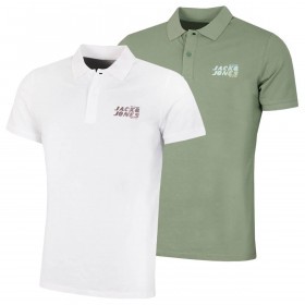 Jack & Jones JCoPhil Cotton Short Sleeve Regular Fit Mens Polo Shirt