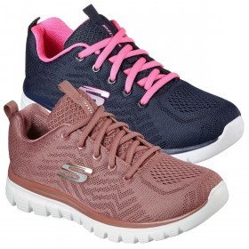 Skechers Graceful-Get Connected Sport Mesh Womens Trainers