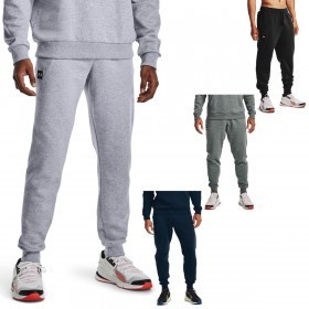 Under Armour 2023 Rival Lightweight Soft Brushed Cotton Fleece Mens Joggers