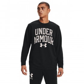 Under Armour Rival Terry Moisture Wicking Fast Dry Crew Neck Mens Sweater