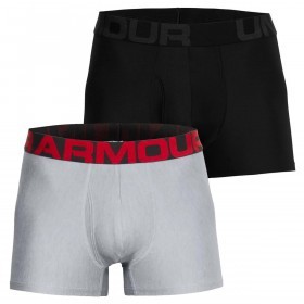 Under Armour 2023 UA Tech 3 Inch 2 Pack Moisture Wicking Mens Boxer Briefs