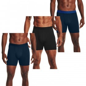 Under Armour 2023 Tech Mesh 4-Way Stretch Moisture Wicking 2 Pack Mens Boxers