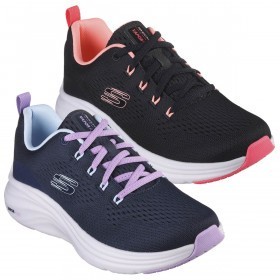 Skechers 2023 Vapour Foam Fresh Trend Engineered Mesh Lace Up Womens Trainers