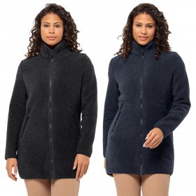 Jack Wolfskin 2023 High Curl Soft Feel Breathable Fleece Coat Womens Jacket