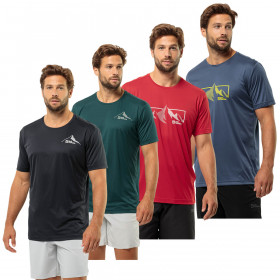 Jack Wolfskin 2024 Peak Graphic Quick Drying Breathable Functional Mens T-Shirt
