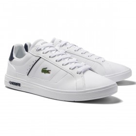 Lacoste 2023 Europa Pro 123 1 SMA Tennis Court Leather Blend Mens Trainers