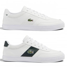 Lacoste 2023 Courtmaster Pro 1231 SMA Vulcanised Leather Mens Trainers