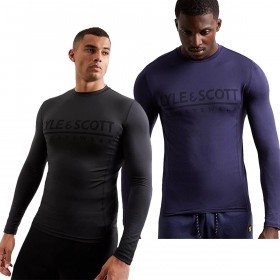 Lyle & Scott Breathable Moisture Wicking Stretch Mens Baselayer