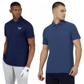 Castore 2023 Golf Mainline Essential Lightweight Breathable Mens Polo Shirt