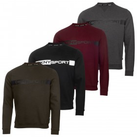 DKNY Morningside Breathable Cotton Blend Mens Sweater