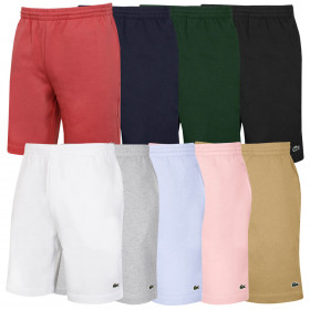 Lacoste 2024 Drawcord Sustainable Brushed Fleece Casual Mens Shorts