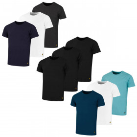 Lyle & Scott 2024 Maxwell Regular Fit Cotton Blend 3-Pack Mens T-Shirt