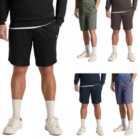 Lyle & Scott 2024 Fly Fleece Stretch Fabric Soft Feel Casual Mens Shorts